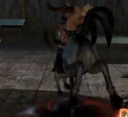 animated animated blood blood_splatter bondage deception_iv_another_princess deep_penetration guro implied_penetration lowres non-web_source object_insertion object_riding struggling torture vaginal_object_insertion vaginal_penetration wooden_horse
