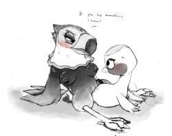 accipitrid accipitriform amelia_(animal_crossing) animal_crossing anthro avian bird duo eagle female female/female gladys_(animal_crossing) hi_res krookodile841 nintendo nude ostrich ratite semi-anthro