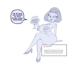 1girls ass breasts female fire_emblem manuela_casagranda pulpdirector sitting tagme wine_glass