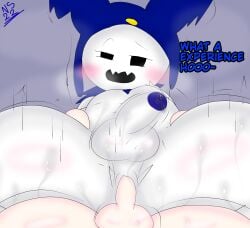 anal anal_sex angelonce atlus blush gay gay_sex jack_frost_(megami_tensei) love lovers non-human non-human_only nsfwed22 precum sega shin_megami_tensei shin_megami_tensei_v thick_thighs toony yaoi