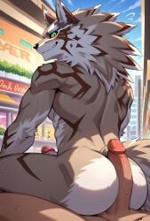 ai_generated bara furry furry_male game gay housamo kl_99 male male/male male_only seth_(tokyo_afterschool_summoners) sex tokyo_afterschool_summoners yaoi