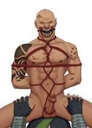 2d 2d_(artwork) 2d_artwork ball_gag baraka bondage diet_soda13 dominant_pov first_porn_of_artist first_post_of_artist gay gay_domination gay_sex hide_can interspecies interspecies_domination interspecies_sex interspecies_yaoi looking_at_viewer male male/male male_focus male_only male_pov malesub mortal_kombat mortal_kombat_(2011) netherrealm_studios outworlder reptile_(mortal_kombat) rope_bondage submissive_male syzoth tarkat zaterran