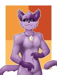 1boy 1male anthro anthro_on_anthro anthro_only catnap catnap_(poppy_playtime) critters_(poppy_playtime) domestic_cat feline feline furry_only male male_only muscular muscular_male no_humans poppy_playtime poppy_playtime_(chapter_3) purple_fur purple_skin sex smiling_critters solo solo_focus solo_male tagme