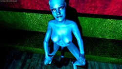 1futa 3d 3d_(artwork) asari big_breasts big_penis dotasluts futa_only futanari intersex liara_t'soni mass_effect solo