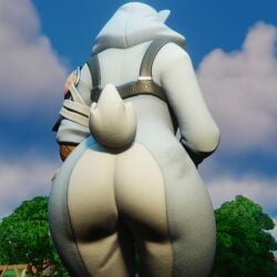3d 3d_artwork alternate_version_available ass back_view big_ass bunny_ears bunny_onesie bunny_tail bunnysuit clothed clothed_female clothing female female_focus female_only fortnite fortnite:_save_the_world fully_clothed fully_clothed_female huge_ass maline2007 miss_bunny_penny_(fortnite) onesie outdoors outside penny_(fortnite) sfw sfw_version solo solo_female solo_focus tattoo tattoos thick_thighs voluptuous voluptuous_female watermark