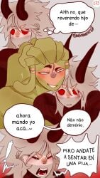 2boys argentina_(countryhumans) brazil_(countryhumans) comic comic_page countryhumans couple gay hard_sex horns incubus kinky_naty married_couple