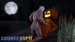 1boy 1girls 3d animated big_breasts bouncing_breasts breasts cute female five_nights_at_freddy's five_nights_at_freddy's_4 halloween jack_o_pumpkin_(fnaf) nude pumpkin_girl pumpkin_head sex source_filmmaker tagme video