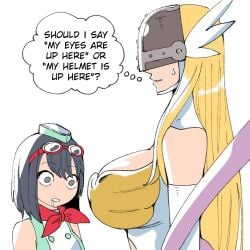 angewomon from digimon by wanderjegson