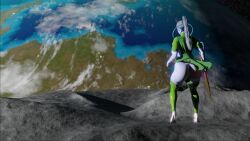 3d dragon_ball dress female female_only planet sextus400 space vados