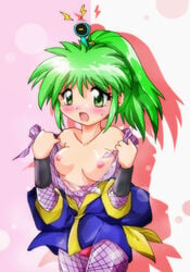 ganbare_goemon green_hair tagme yae_(ganbare_goemon)