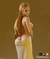 1girls 2024 3d 3d_(artwork) 3dx artist_name ass ass_cleavage ass_focus back_view black_eyes blender_(software) blonde_hair blue_eyes breasts breath_of_the_wild clothed/nude earrings elf elf_female female female_only hair hi_res hyrule_warriors hyrule_warriors_definitive_edition long_hair looking_back looking_down natural_breasts nintendo nudeprincesss official_alternate_costume photoshop princess princess_zelda royal royalty smile solo standing standing_position teenager the_legend_of_zelda topless transparent_clothing undressing zelda_(breath_of_the_wild) zelda_(hyrule_warriors)