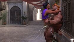 2boys 3d 3d_(artwork) 3d_model against_wall aladdin aladdin_(1992_disney_film) aladdin_(character) breeding crossover cum cum_in_ass cum_inside cum_inside_ass cumming cumming_inside dazswole disney gay gay_anal gay_sex hercules_(character) hercules_(disney) interracial lifted_by_another male/male male_focus male_only male_penetrated male_penetrating male_penetrating_male muscles muscular muscular_male sex shooting_cum twink yaoi young_adult young_man