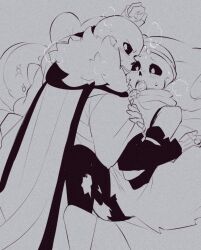 1boy 1girls 2d artist_request caught clothed_sex cross_sans_(fan_character) dream_sans_(fan_character) female humanoid male sans sans_au sanscest sex tagme undertale undertale_(series) undertale_au vaginal_penetration