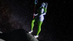 3d dragon_ball dress female female_only sextus400 space vados