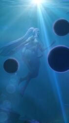 3d bikini futa_only league_of_legends otaviox6 syndra underwater