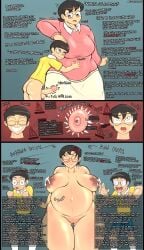 ahe_gao ahegao_face doraemon impregnation inbreeding incest incest_(lore) incest_impregnation incest_pregnancy incestuous_fantasy mother_and_child mother_and_son nobita_nobi ovum ovum_meets_sperm pregnant pregnant_belly pregnant_female sperm_cell sperm_meets_ovum tamako_nobi villainsaibot