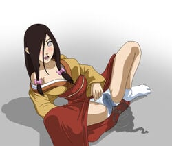 1girls anklehighs boruto:_naruto_next_generations bow breasts brown_hair clothing female female_only hair_ribbon hakama hyuuga_hanabi k_artist kimono naruto naruto:_the_last panties pee peeing peeing_self piss piss_soaked pissing pussy pussy_juice skirt_lift skirt_up socks solo solo_focus tabi twintails undressing wet wet_pussy white_eyes white_panties white_socks yukata