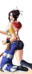 big_ass big_breasts cosplay final_fantasy final_fantasy_x lulu_(final_fantasy) yuna