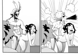 all might from my hero academia by angeliccmadness