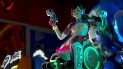 3d alternate_costume animated blizzard_entertainment d.va dildo functionally_nude indoors looking_at_viewer moaning mp4 nipples overwatch sex_toy small_breasts sound taegeukgi_d.va tagme vaginal_penetration video yokubos