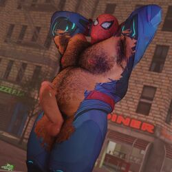 peter parker from marvel by rikkisrenders