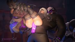 1boy 1girls 2b_(nier:automata) 3d anal anal_sex animated ass ass_focus balls big_penis blindfold blindfolded blindfolded_female blizzard_entertainment bouncing_ass bouncing_breasts female huge_cock humanoid humanoid_penis kiriko_(overwatch) kiriko_kamori leotard machine male mask moan moaning moaning_in_pleasure moans muscular muscular_male nier:_automata overwatch overwatch_2 penis perfect_pussy purple_penis ramattra ramattra_(overwatch) robot robot_humanoid robot_penis robotic_arm sex size_difference skinny_girl slim_girl sound stretching stretching_pussy tagme testicles tight_anal tight_anus tongue tongue_out video yorha_2b yorha_2b_(cosplay) yume4d