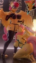 3d 3d_(artwork) absurd_res age_difference anthro ass big_breasts big_butt biped bondage bound breasts clothed clothing cunnilingus daughter_(lore) digital_media_(artwork) dominant dominant_female dominatrix duo equid equine eyelashes eyewear feathered_wings feathers female female/female fluttershy_(mlp) friendship_is_magic genitals glasses hair hasbro heart_symbol hi_res incest_(lore) jewelry kneeling latex latex_clothing legwear mammal mother_(lore) mother_and_child_(lore) mother_and_daughter_(lore) my_little_pony mythological_creature mythological_equine mythology necklace nipples older_female oral parent_(lore) parent_and_child_(lore) parent_and_daughter_(lore) pegasus pink_hair posey_shy_(mlp) pupils red_hair sex submissive submissive_female thigh_highs vaginal_penetration vladichslg vulva wide_hips wings yellow_body younger_female