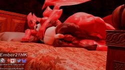 anthro balls bear bed big_breasts breasts demon duo ember21hk female flaccid ftg_crossgender fti_crossgender fti_transformation furniture gender_transformation genitals giant_panda glistening glistening_body glistening_skin gynomorph gynomorph/male hell hi_res intersex intersex/male larger_female lucia_(satina) male mammal musclegut muscular muscular_intersex muscular_male nipples non-mammal_balls non-mammal_nipples nude nude_anthro nude_intersex nude_male on_bed penis penis_between_thighs red_body resting resting_on_partner rule_63 satina_(series) size_difference small_dom_big_sub smaller_male stiban_(character) thick_thighs transformation wide_hips wings