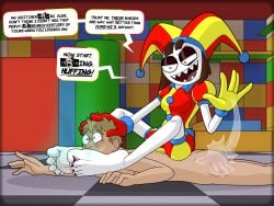 evil pomni (tadc) from glitch productions by nasiri (artist)