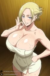 annie leonhardt from attack on titan by unjobdespiert