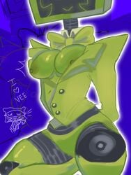 vee (dandy's world) from dandy's world by yoguyogy