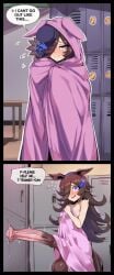 1futa 2d ai_generated animal_ears animal_penis balls big_balls big_cock big_penis big_testicles black_border blue_flower blue_rose blush breasts brown_hair cock comic embarrassed english english_text erection flower flying_sweatdrops futa_only futanari gigantic_balls gigantic_cock gigantic_penis gigantic_testicles hair_over_one_eye hat hat_flower horse_ears horse_girl horse_penis horse_tail horsecock horsecock_futa huge_balls huge_cock huge_testicles indoors large_balls large_cock large_penis large_testicles locker locker_room long_hair looking_at_viewer massive_balls massive_cock massive_penis massive_testicles open_mouth penis pov precum precum_drip precum_leaking purple_eyes rice_shower_(umamusume) rose sloppingslurpie small_breasts solo_futa speech_bubble table tail testicles text thick_cock thick_penis thought_bubble umamusume umamusume_pretty_derby uncensored vein veiny veiny_cock veiny_penis