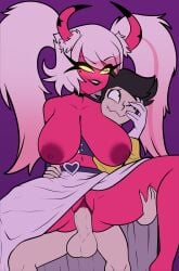 commissioner oc from helluva boss by spiralart