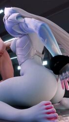 1boy 3d barefoot blowjob blue_body blue_feet blue_skin cum epic_games feet female fortnite fortnite:_battle_royale hands_tied hd high_resolution highres huge_cock ice_body kidnapped lady_windfrost multiple_angles nipples nude pussy roleplay soles tagme toes uncensored vcag3d vcagxx video