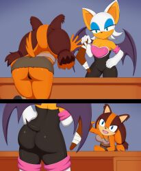 rouge the bat from sega by onlylewdclass