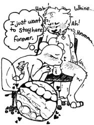 anthro blush bodily_fluids canid canine canis chair collar cum cum_in_mouth cum_inside cum_on_penis dinosaur domestic_dog duo ejaculation fellatio female fluffy furniture genital_fluids genitals harper_(yaboiharper) hi_res humanoid inside_mouth internal knot knotted_penis knotting lizard male male/female mammal mouth_closed on_chair oral oral_knotting oral_penetration paws penetration penile penis prehistoric_species puppy_(yaboiharper) reptile scalie scar self-harm_scars sex sitting sitting_on_chair teary_eyes teeth whining x-ray_view yaboiharper