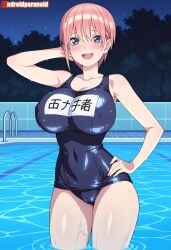 ichika nakano from go-toubun no hanayome by aindroidparanoid