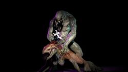 1boy 1girls 3d alien all_fours cum cumshot ejaculation female female_kig-yar femsub garry's_mod halo halo_(series) kig-yar looking_pleasured male male_sangheili_(halo) maledom orgasm sangheili straight tongue video_games yeffery