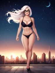 black cat (marvel) from marvel by infiniteskull