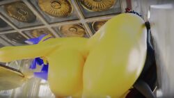 3d_animation aak_(arknights) animal_crossing animated ankha_(animal_crossing) ankha_(dogzeela) anthro arknights ass big_breasts big_butt blue_hair bodily_fluids breasts death_by_snu_snu dimblyarts duo erection female genital_fluids genitals hair hi_res huge_breasts hypergryph larger_female long_playtime male male_penetrating mammal nintendo nipples nude penetration penile penile_penetration penis pounding_ass size_difference smaller_male sound studio_montagne tagme tail thick_thighs video wide_hips