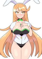 2d bbycheese blonde_hair breasts clothed clothing core_crystal female female_only mythra nintendo solo tagme xenoblade_(series) xenoblade_chronicles_2