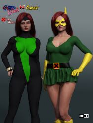 2girls 3d ass big_ass big_breasts bottom_heavy breasts bust busty chest curvaceous curvy curvy_figure digital_media_(artwork) female female_focus hent hero heroine hips hourglass_figure huge_ass huge_breasts human jean_grey jean_grey_(x-men_evolution) large_ass large_breasts legs light-skinned_female light_skin marvel marvel_comics marvel_girl mature mature_female mutant slim_waist superhero superheroine thick thick_hips thick_legs thick_thighs thighs top_heavy voluptuous waist wide_hips x-men x-men_evolution