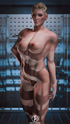 cassie cage from mortal kombat by slop art
