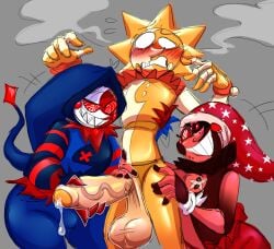 blood moon (sun and moon show) from sun and moon show by mintsinshq
