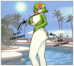 gardevoir from game freak by render 007