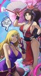 b. jenet from fatal fury by stickiezblue