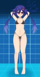 kurome ankokuboshi from neptunia (series) by s.g.sho