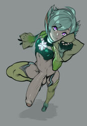 1boy balls big_balls big_penis colored_hair crossdressing cute cute_femboy cute_male cute_penis cute_pose eigaka erect erection femboy feminine feminine_body feminine_male feminine_pose fingerless_gloves floren_(xenoblade) foreskin functionally_nude girly green_hair high-angle_view huge_cock hung hung_femboy hung_trap large_penis light-skinned_male light_skin male male_only motion_blur nintendo pale_skin penis purple_eyes small_but_hung solo standing teal_hair toned toned_body trap uncut wrong_hand xenoblade_(series) xenoblade_chronicles_2