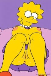 lisa simpson from the simpsons by pinku