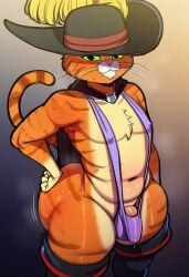 puss from dreamworks by yogurt77